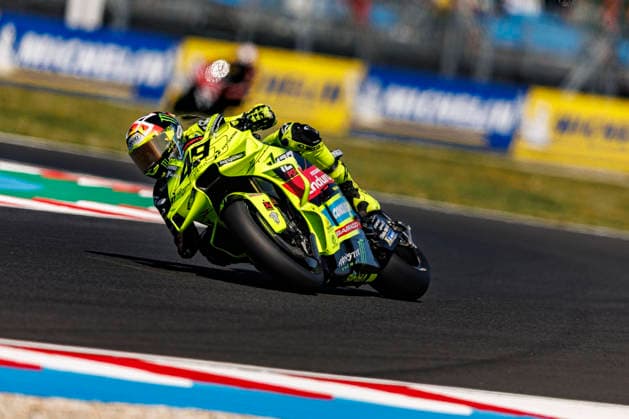 MotoGP of Hungary - Sprint & Qualifying Number 49 Pertamina Enduro VR46 Racing rider Fabio Di Giannantonio during qualifying at the 2026 Grand Prix of Hungary. Balatonfokajar, Balatonfokajar Hungary  Copyright: xStephenxBlackberryx originalFilename:blackberry-2026gran260606_npFT4.jpg