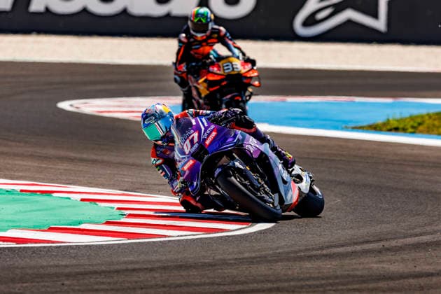 MotoGP of Hungary - Sprint & Qualifying Number 7 Prima Pramac Yamaha MotoGP rider Toprak Razgatlioglu during qualifying at the 2026 Grand Prix of Hungary. Balatonfokajar, Balatonfokajar Hungary  Copyright: xStephenxBlackberryx originalFilename:blackberry-2026gran260606_npIWM.jpg