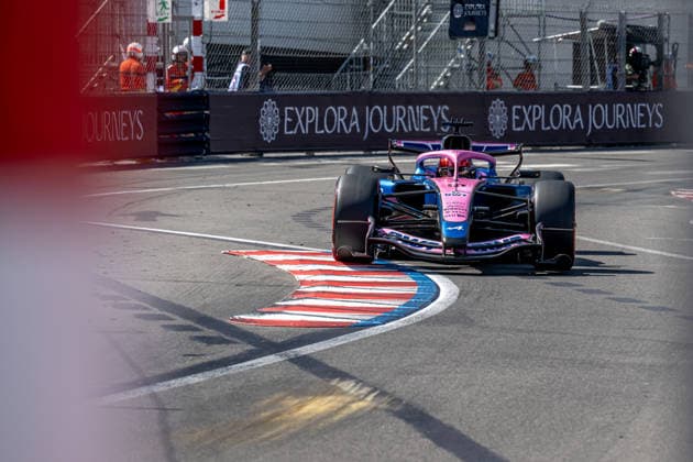 MONTE CARLO, MONACO: Pierre Gasly, racing for the Alpine team during the 2026 Formula 1 Monaco Grand Prix at the Circuit de Monaco in Monte Carlo, Monaco