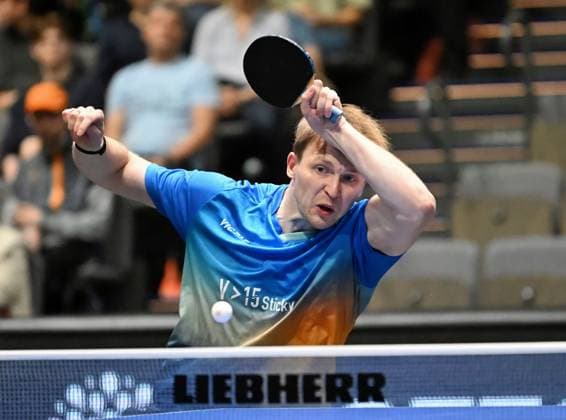 Benedikt Duda vom TTC Schwalbe Bergneustadt steht im DM-Halbfinale Benedikt Duda vom TTC Schwalbe Bergneustadt steht im DM-Halbfinale - LOTTO Thüringen TT-Finals 2026 in Erfurt. Deutsche Meisterschaften der Damen und Herren am 6. Juni 2026 in der Messe Erfurt. Erfurt Messe Erfurt Thüringen Deutschland