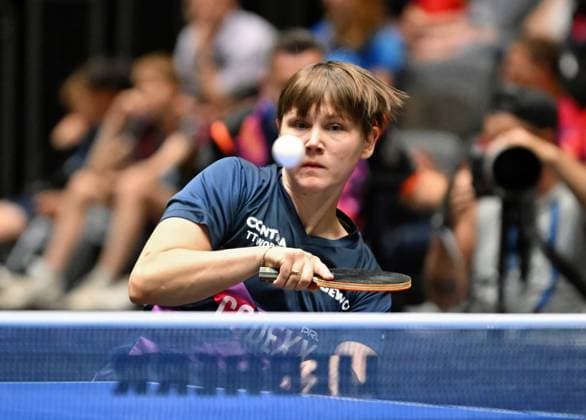 Nina Mittelham vom ttc berlin eastside steht im DM-Halbfinale Nina Mittelham vom ttc berlin eastside steht im DM-Halbfinale - LOTTO Thüringen TT-Finals 2026 in Erfurt. Deutsche Meisterschaften der Damen und Herren am 6. Juni 2026 in der Messe Erfurt. Erfurt Messe Erfurt Thüringen Deutschland