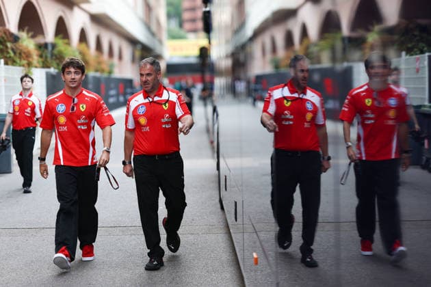 16 Charles Leclerc (MCO) Scuderia Ferrari HP (ITA) Ferrari SF-2 during the previews of Formula 1 Louis Vuitton Grand Prix of Monaco at Circuit de Monaco on June 04, 2026 in Monaco. (Photo by Philippe Nanchino Eurasia Images) Monaco Circuit de Monaco Monte Carlo Monaco