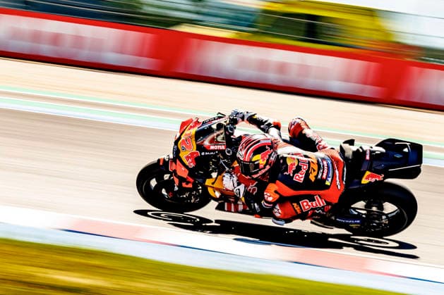 MotoGP of Hungary - Sprint & Qualifying Number 12 Red Bull KTM Tech3 rider Maverick Vinales participates in qualifying at the 2026 Grand Prix of Hungary. Balatonfokajar, Balatonfokajar Hungary  Copyright: xStephenxBlackberryx originalFilename:blackberry-2026gran260606_npUG1.jpg