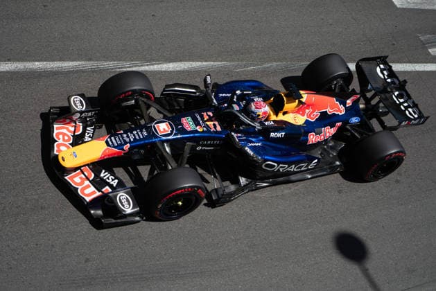 F1 Grand Prix of Monaco - Qualifying Max Verstappen of Oracle Red Bull Racing participates in Formula 1 Free Practice 3 ahead of the Monaco Grand Prix Qualifying session at the Circuit de Monaco in Monte Carlo, Monaco, on June 6, 2026. Monte Carlo Monaco  Copyright: xVietxTranx originalFilename:tran-notitle260604_npnJ6.jpg