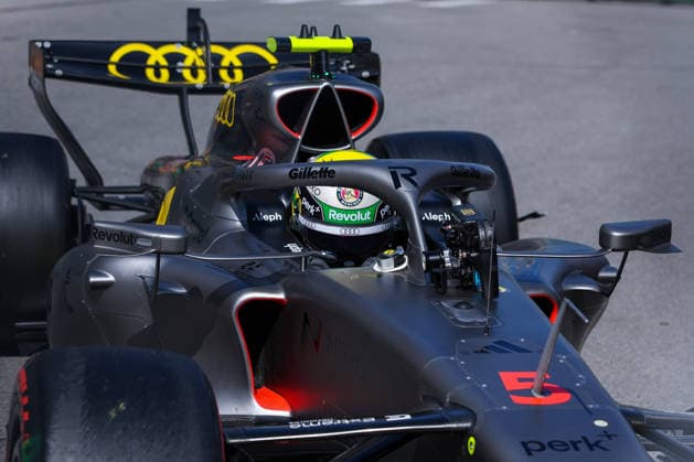 F1 Grand Prix of Monaco 2026 Circuit de Monaco - Pole Position - Monaco - 06 06 2026 Gabriel Bortoleto of Brazil and Audi Revolut F1 Team R26 (5) seen during F1 Grand Prix of Monaco 2026 - Pole Position at Circuit de Monaco in Monte-Carlo, Monaco Copyright: xBEAUTIFULxSPORTS Carabellix