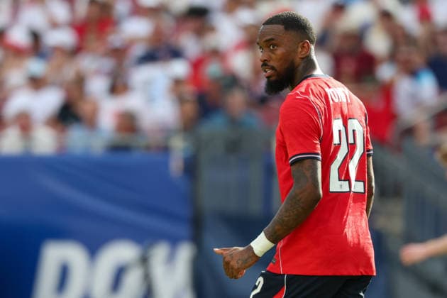 RECORD DATE NOT STATED 6th June 2026; Raymond James Stadium, Tampa, Florida, United States of America; Friendly International Football, England versus New Zealand; Ivan Toney of England gives a thumbs up to a teammate after a cross and chance on goal DavidxBuono