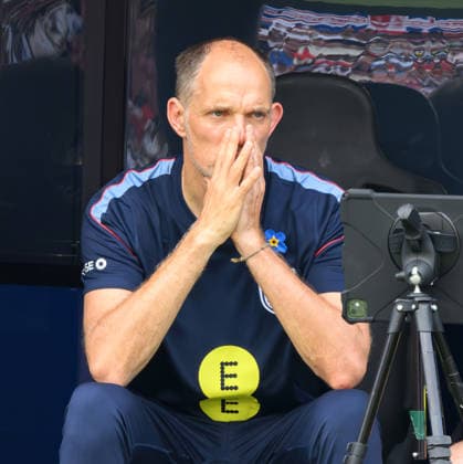 06 June 2026 - England v New Zealand - Pre World Cup Friendly - Raymond James Stadium - Tampa - Florida - USA. England v New Zealand - Pre World Cup Friendly - Raymond James Stadium - Tampa - Florida - USA. England Manager Thomas Tuchel. Picture : Mark Pain TAMPA USA  Copyright: xMarkxPainx