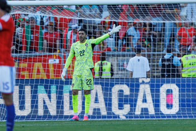 Rui Silva seen during frendly match between teams of Portugal and Chile Estadio do Jamor (Luis Loureiro Ball Raw Images PT) Oeiras Estadio do Jamor Portugal Copyright: xLuisxLoureirox LLOR5128