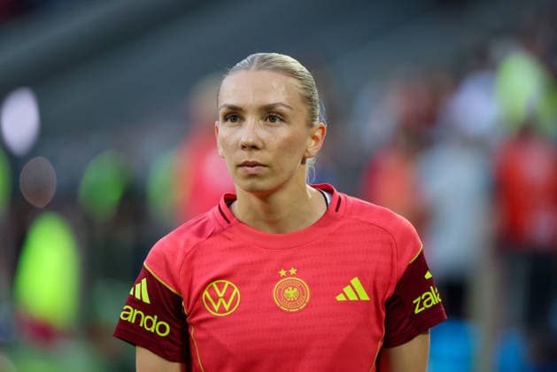Köln, Deutschland: 05.06. 2026 - WM Qualifikationsspiel Deutschland vs. Norwegen Im Bild: Elisa Senß Senss (Deutschland) *** Cologne, Germany 05 06 2026 World Cup qualifier Germany vs Norway In the picture Elisa Senß Senss Germany Copyright: HMBxMedia MadeleinexFantini