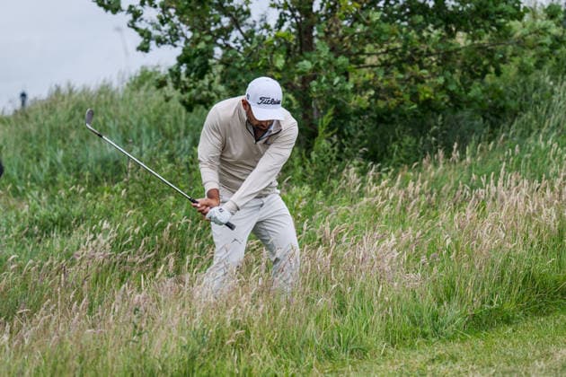 KLM Open 2026 - Day Three Alexander Levy of France plays his second shot from the fairway of the 16th hole during the third round of the KLM Open at The International in Amsterdam, Netherlands, on June 6, 2026. Amsterdam Netherlands  Copyright: xAndyxAstfalckx originalFilename:astfalck-klmopenr260606_nppEO.jpg