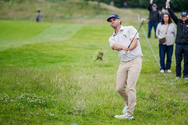 KLM Open 2026 - Day Three Adri Arnaus of Spain plays his second shot from the fairway of the 16th hole during the third round of the KLM Open at The International in Amsterdam, Netherlands, on June 6, 2026. Amsterdam Netherlands  Copyright: xAndyxAstfalckx originalFilename:astfalck-klmopenr260606_npXso.jpg