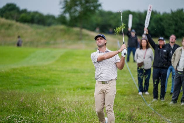 KLM Open 2026 - Day Three Adri Arnaus of Spain plays his second shot from the fairway of the 16th hole during the third round of the KLM Open at The International in Amsterdam, Netherlands, on June 6, 2026. Amsterdam Netherlands  Copyright: xAndyxAstfalckx originalFilename:astfalck-klmopenr260606_npevS.jpg
