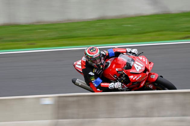 MOTO : 8Heures de Spa-Francorchamps - championnat FIM EWC 2026 - 06 06 2026 41 Dafy-kaedear-rac41-honda (FRA) Honda Cbr 1000 Rr-r-sp (SST) driven by Diego Poncet (FRA) Takeshi Ishizuka (JPN) Kevin Manfredi (ITA), during the 8H Spa Motos, the second round of the 2026 FIM EWC Championship, on the Spa-Francorchamps circuit in Francorchamps, Belgium, from June 5 to 6, 2026. FRANCORCHAMPSBelgium  Copyright: xMPSxAGENCYx