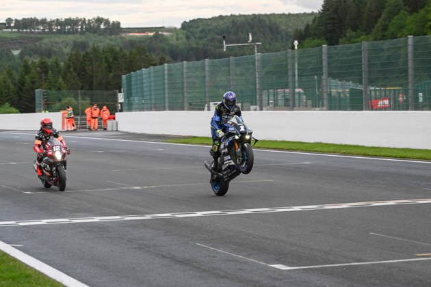 MOTO : 8Heures de Spa-Francorchamps - championnat FIM EWC 2026 - 06 06 2026 1 Yart Yamaha Official Ewc Team (AUT) Yamaha Yzf - R1 (EWC) driven by Karel Hanika (CZE) Marvin Fritz (DEU) Leandro Mercado (ARG), during the 8H Spa Motos, the second round of the 2026 FIM EWC Championship, on the Spa-Francorchamps circuit in Francorchamps, Belgium, from June 5 to 6, 2026. FRANCORCHAMPSBelgium  Copyright: xMPSxAGENCYx