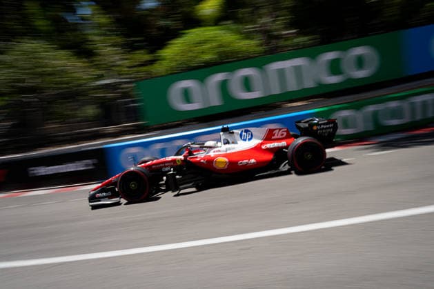 Formula 1 Monaco Grand Prix - Third Practice Session Ferrari driver Charles Leclerc (16) during the third practice session at the Monaco street circuit in Monaco, ahead of the Monaco Formula 1 Grand Prix, on June 6, 2026. Photo by Alexis Jumeau ABACAPRESS.COM Monte-Carlo Monaco  Copyright: xJumeauxAlexis ABACAx