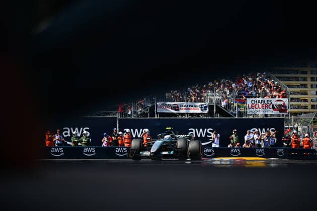 F1 Grand Prix of Monaco - Qualifying Andrea Kimi Antonelli of the Mercedes-AMG Petronas F1 Team drives during qualifying for the Monaco Grand Prix at Circuit de Monaco in Monaco Ville, Monaco, on June 6, 2026. Monaco Ville Monaco Ville Monaco  Copyright: xAndreaxDiodatox originalFilename:diodato-monacogp260606_np5Mr.jpg