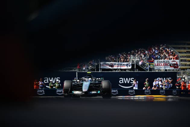 F1 Grand Prix of Monaco - Qualifying Andrea Kimi Antonelli of the Mercedes-AMG Petronas F1 Team drives during qualifying for the Monaco Grand Prix at Circuit de Monaco in Monaco Ville, Monaco, on June 6, 2026. Monaco Ville Monaco Ville Monaco  Copyright: xAndreaxDiodatox originalFilename:diodato-monacogp260606_npxXU.jpg