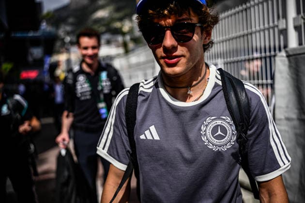F1 Grand Prix of Monaco - Qualifying Kimi Antonelli of the Mercedes-AMG Petronas Formula One Team is seen in the paddock during the FIA Formula One World Championship, WM, Weltmeisterschaft F1 Monaco Grand Prix 2026 on June 6, in Monte Carlo, Monaco. Monte carlo Monaco  Copyright: xLucaxBarsalix originalFilename:barsali-notitle260606_npgLe.jpg