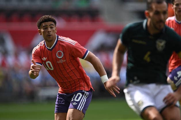 June 6, 2026, Harrison, New Jersey, USA: Scotland forward CHE ADAMS (10) in action during the Road to 26 International Friendly, Länderspiel, Nationalmannschaft match at Sports Illustrated Stadium in Harrison New Jersey Scotland defeats Bolivia 4 to 0 Soccer 2026: Scotland 4:0 Bolivia  - ZUMAa301 20260606_aaf_a301_013 Copyright: xBrooksxVonxArxx