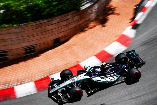 F1 Grand Prix of Monaco - Qualifying Kimi Antonelli of the Mercedes-AMG Petronas Formula One Team participates in a practice session during the FIA Formula One World Championship, WM, Weltmeisterschaft Monaco Grand Prix 2026 in Monte Carlo, Monaco, on June 6, 2026. Monte carlo Monaco  Copyright: xLucaxBarsalix originalFilename:barsali-notitle260606_npshW.jpg