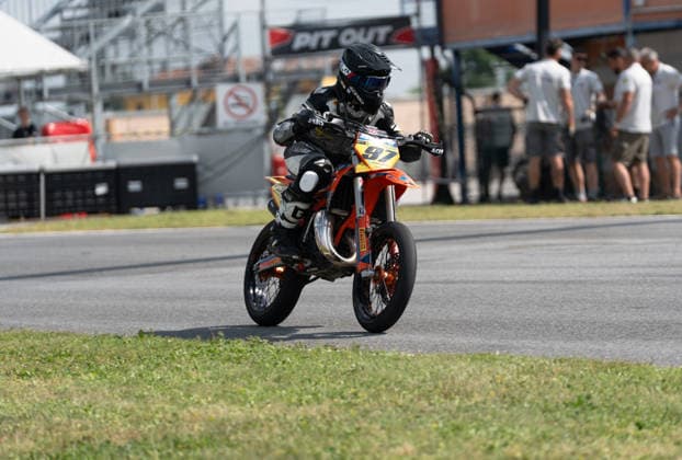 MOTORS - Supermoto - FIM Supermoto World Championship, WM, Weltmeisterschaft 2026 - Grand Prix of Piedmont Photo by IPA ABACAPRESS.COM85410322 - Bang Lorenz (GER) - KTM during FIM Supermoto World Championship 2026 - Grand Prix of Piemonte, Supermoto race in Busca, Italy, June 06 2026 Busca Italy  Copyright: xIPAxSport ABACAx
