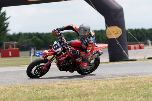 MOTORS - Supermoto - FIM Supermoto World Championship, WM, Weltmeisterschaft 2026 - Grand Prix of Piedmont Photo by IPA ABACAPRESS.COM85410332 - Gomez Requena Francisco (ESP) -Gas Gas during FIM Supermoto World Championship 2026 - Grand Prix of Piemonte, Supermoto race in Busca, Italy, June 06 2026 Busca Italy  Copyright: xIPAxSport ABACAx