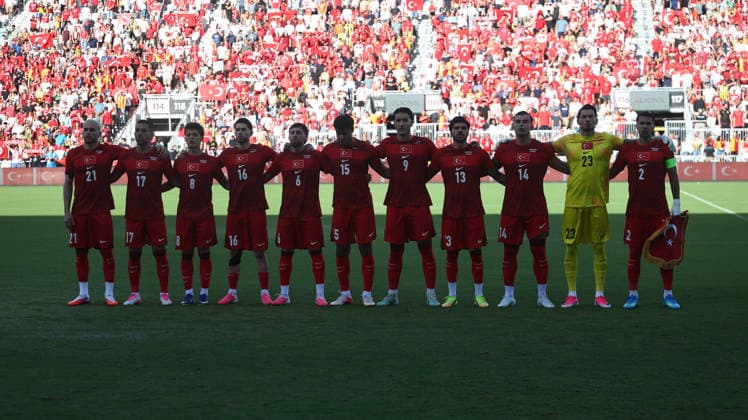 Turkiye s players during the International Friendly, Länderspiel, Nationalmannschaft match between Turkiye and Venezuela at Inter Miami FC Stadium on June 7, 2026 in Miami, United States. ( Copyright: ZiyaxUlasx-xDepoxPhotos 19122861
