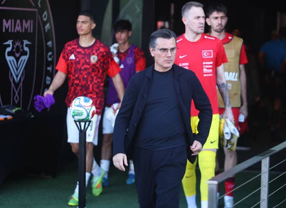 Turkiye s head coach Vincenzo Montella during the International Friendly, Länderspiel, Nationalmannschaft match between Turkiye and Venezuela at Inter Miami FC Stadium on June 7, 2026 in Miami, United States. ( Copyright: ZiyaxUlasx-xDepoxPhotos 19122874