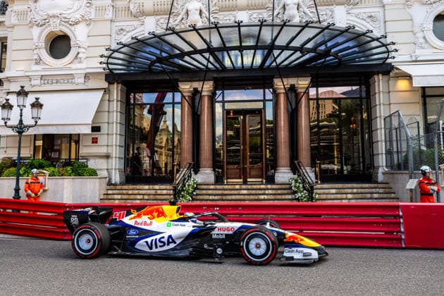 41 Arvid Lindblad (GBR) Visa Cash App Racing Bulls Formula One Team (ITA) Racing Bulls VCARB 03 RBPT-Ford during the Free Practice 2 of Formula 1 Louis Vuitton Grand Prix of Monaco at Circuit de Monaco in Monaco on June 05, 2026 in Monaco. (Photo by Ian Bundey Eurasia Images) Monaco Circuit de Monaco Monte Carlo Monaco
