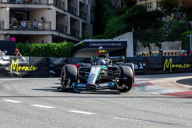 12 Andrea Kimi Antonelli (ITA) Mercedes-AMG PETRONAS Formula One Team (DEU) Mercedes-AMG F1 W17 E Performance during the Free Practice 2 of Formula 1 Louis Vuitton Grand Prix of Monaco at Circuit de Monaco in Monaco on June 05, 2026 in Monaco. (Photo by Ian Bundey Eurasia Images) Monaco Circuit de Monaco Monte Carlo Monaco