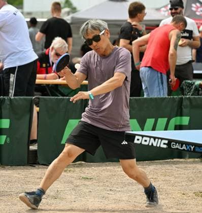 Outdoor-Tischtennis ist Chillen und Am 6. Juni wurden im Rahmen der LOTTO Thüringen TT-Finals in der Messe Erfurt die 1. Deutschen Meisterschaften im Outdoor-Tischtennis der Tischtennis-Communitys ausgetragen. Outdoor-Tischtennis ist Chillen und Sport: Am 6. Juni wurden im Rahmen der LOTTO Thüringen TT-Finals in der Messe Erfurt die 1. Deutschen Meisterschaften im Outdoor-Tischtennis der Tischtennis-Communitys ausgetragen. Erfurt Messe Erfurt Thüringen Deutschland
