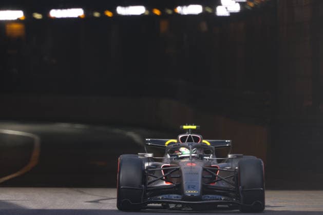 5 Gabriel Bortoleto (BRE) Audi Revolut F1 Team (DEU) Audi R26 during the Free Practice 2 of Formula 1 Louis Vuitton Grand Prix of Monaco at Circuit de Monaco in Monaco on June 05, 2026 in Monaco. (Photo by Philippe Nanchino Eurasia Images) Monaco Circuit de Monaco Monte Carlo Monaco