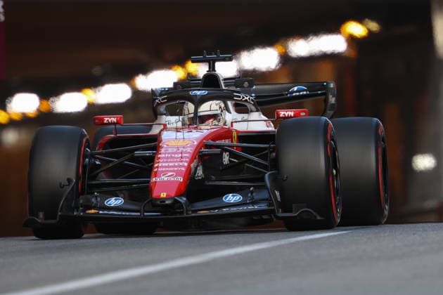 16 Charles Leclerc (MCO) Scuderia Ferrari HP (ITA) Ferrari SF-2 during the Free Practice 2 of Formula 1 Louis Vuitton Grand Prix of Monaco at Circuit de Monaco in Monaco on June 05, 2026 in Monaco. (Photo by Philippe Nanchino Eurasia Images) Monaco Circuit de Monaco Monte Carlo Monaco