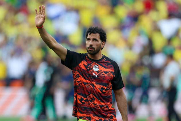 SOCCER 2026: Egypt Vs Brazil JUN 6 June 6, 2026: Egypt goalkeeper El Mahdy Soliman (16) waves to the crowd after the International Friendly, Länderspiel, Nationalmannschaft soccer match between Egypt and Brazil at Huntington Bank Field in Cleveland, Ohio. Brian Fisher CSM (Credit Image: Â Brian Fisher Cal Media) Cleveland Ohio United States of America EDITORIAL USE ONLY Copyright: xx ZUMA-20260606_zma_c04_079.jpg BrianxFisherx csmphotothree493371