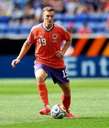 Lewis Ferguson of Scotland Bolivia v Scotland, International Friendly, Länderspiel, Nationalmannschaft Football, Sports Illustrated Stadium, New Jersey, USA - 06 Jun 2026New Jersey Sports Illustrated Stadium United States of America EDITORIAL USE ONLY No use with unauthorised audio, video, data, fixture lists, club league logos or live services. Online in-match use limited to 120 images, no video emulation. No use in betting, games or single club league player publications. Copyright: xMichaelxZemanek Shutterstockx 16912856fp