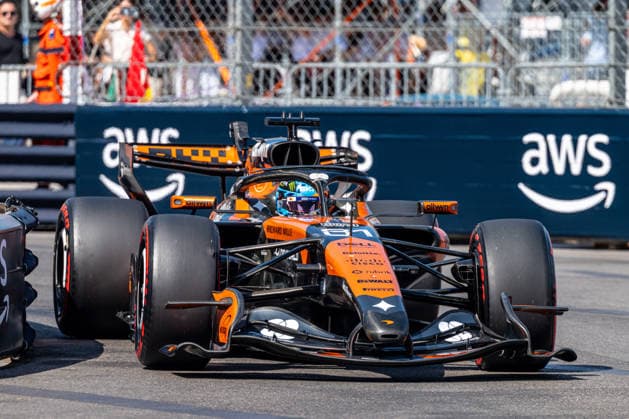81 Oscar Piastri (AUS) McLaren Mastercard F1 Team (GBR) MCL40A Mercedes during the Qualifying of Formula 1 Louis Vuitton Grand Prix of Monaco at Circuit de Monaco in Monaco on June 06, 2026 in Monaco. (Photo by Ian Bundey Eurasia Images) Monaco Circuit de Monaco Monte Carlo Monaco