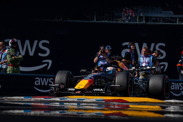 3 Max Verstappen (NLD) Oracle Red Bull Racing (AUT) Red Bull RB22 RBPT-Ford during the Qualifying of Formula 1 Louis Vuitton Grand Prix of Monaco at Circuit de Monaco in Monaco on June 06, 2026 in Monaco. (Photo by Ian Bundey Eurasia Images) Monaco Circuit de Monaco Monte Carlo Monaco