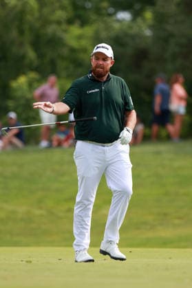 Memorial Tournament presented by Workday DUBLIN, OH - JUNE 06: Shane Lowry of County Offaly, Ireland reacts after his shot on the 10th fairway during the third round of the Memorial Tournament presented by Workday at Muirfield Village Golf Club on June 6, 2026 in Dublin, Ohio. Dublin Ohio United States  Copyright: xAmyxLemusx originalFilename:lemus-memorial260606_nppFX.jpg