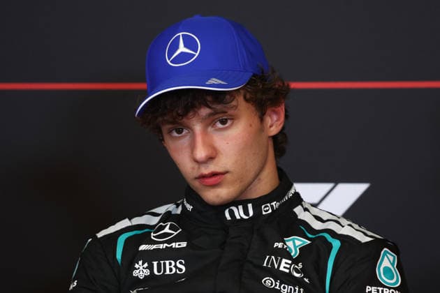 F1 Grand Prix Of Monaco 2026 Qualifying Andrea Kimi Antonelli of Mercedes during the press conference, PK, Pressekonferenz after qualifying ahead of the Formula 1 Grand Prix of Monaco at Circuit de Monaco in Monaco on May 25, 2023. Monaco Monaco  Copyright: xJakubxPorzyckix originalFilename:porzycki-f1grandp260606_npItK.jpg