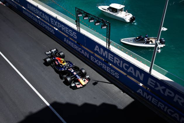 F1 Monaco Grand Prix 2026 Isack Hadjar of Red Bull is driving a car on the track during Practice 3 ahead of the Formula 1 Monaco Grand Prix at the Circuit de Monaco in Monte Carlo on June 6th, 2026. Monte Carlo Monaco  Copyright: xBeataxZawrzelx originalFilename:zawrzel-f1monaco260606_np4aG.jpg