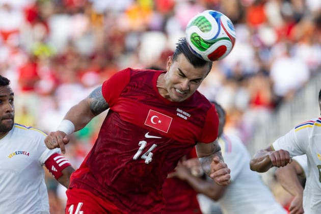 Turkiye v Venezuela - International Friendly, Länderspiel, Nationalmannschaft MIAMI, UNITED STATES - JUNE 06: Abdulkerim Bardakci of Turkiye in action during the international friendly match between Turkiye and Venezuela at Inter Miami CF Stadium in Miami, Florida, U.S., on June 6, 2026. Mostafa Bassim Anadolu Florida United States. Editorial use only. Please get in touch for any other usage.  Copyright: x2026xAnadoluxMostafaxBassimx