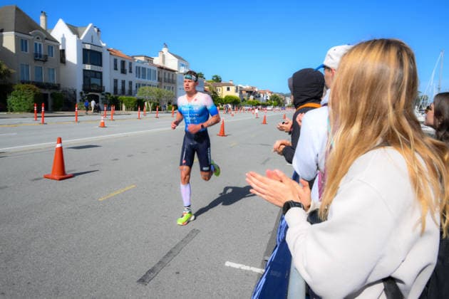 Sokin Escape From Alcatraz Triathlon - T100 San Francisco 2026 SAN FRANCISCO, CA - JUNE 6: Germany’s Rico Bogen wins The Sokin Escape From Alcatraz Triathlon - T100 at Marina Blvd in San Francisco, California, United States on June 6, 2026. Tayfun Coskun Anadolu California United States. Editorial use only. Please get in touch for any other usage.  Copyright: x2026xAnadoluxTayfunxCoskunx