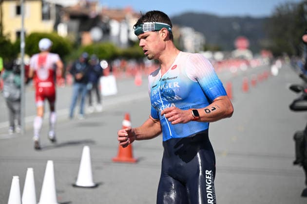 Sokin Escape From Alcatraz Triathlon - T100 San Francisco 2026 SAN FRANCISCO, CA - JUNE 6: Germany’s Rico Bogen wins The Sokin Escape From Alcatraz Triathlon - T100 at Marina Blvd in San Francisco, California, United States on June 6, 2026. Tayfun Coskun Anadolu California United States. Editorial use only. Please get in touch for any other usage.  Copyright: x2026xAnadoluxTayfunxCoskunx