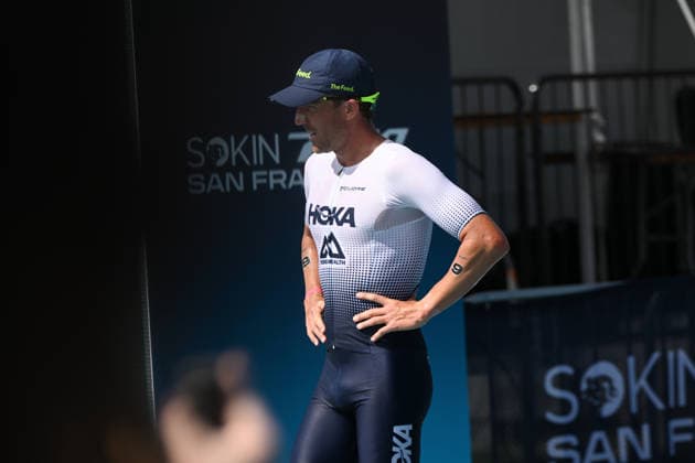 Sokin Escape From Alcatraz Triathlon - T100 San Francisco 2026 SAN FRANCISCO, CA - JUNE 6: Morgan Pearson from USA finishes The Sokin Escape From Alcatraz Triathlon 2026 - T100 at Marina Blvd in San Francisco, California, United States on June 6, 2026. Tayfun Coskun Anadolu California United States. Editorial use only. Please get in touch for any other usage.  Copyright: x2026xAnadoluxTayfunxCoskunx