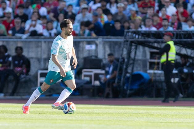June 6, 2026, Caxias, Lisbon, Portugal: Portugal and Manchester City midfielder BERNARDO SILVA (10) in action during the game for the International Friendly, Länderspiel, Nationalmannschaft game between Portugal vs Chile at Estadio Nacional Soccer 2026: Portugal 2:1 Chile  - ZUMAs359 20260606_zsp_s359_088 Copyright: xAlexandrexdexSousax