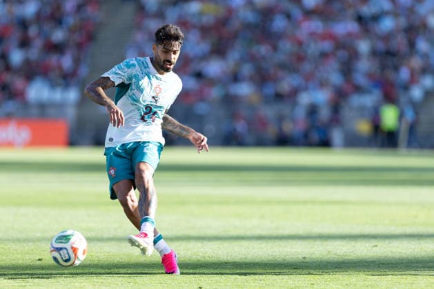 June 6, 2026, Caxias, Lisbon, Portugal: Portugal and Mallorca defender SAMU COSTA (24) in action during the game for the International Friendly, Länderspiel, Nationalmannschaft game between Portugal vs Chile at Estadio Nacional Caxias Portugal - ZUMAs359 20260606_zsp_s359_169 Copyright: xAlexandrexdexSousax