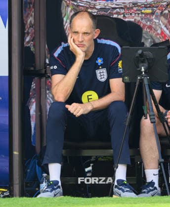 06 June 2026 - England v New Zealand - Pre World Cup Friendly - Raymond James Stadium - Tampa - Florida - USA. England v New Zealand - Pre World Cup Friendly - Raymond James Stadium - Tampa - Florida - USA. England Manager Thomas Tuchel. Picture : Mark Pain TAMPA USA  Copyright: xMarkxPainx