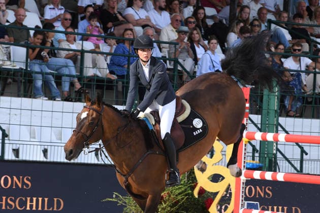 June 5, 2026, Cannes, France: Jennifer Hochstaedter : Equestrian Riders Compete In Longines Global Champions League Tour In Cannes, France - Cannes Longines Global Champions League Tour in Cannes Cannes France - ZUMAs197 20260605_aaa_s197_575 Copyright: xGianluigixJoriox