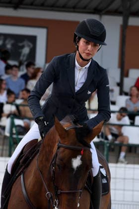 June 5, 2026, Cannes, France: Jennifer Hochstaedter : Equestrian Riders Compete In Longines Global Champions League Tour In Cannes, France - Cannes Longines Global Champions League Tour in Cannes Cannes France - ZUMAs197 20260605_aaa_s197_582 Copyright: xGianluigixJoriox