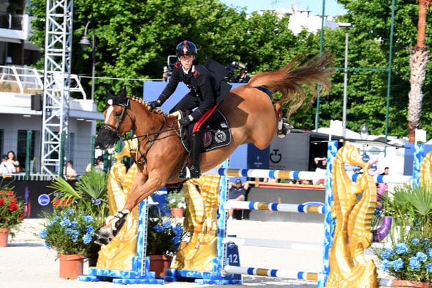 June 5, 2026, Cannes, France: Giacomo Casadei: Equestrian Riders Compete In Longines Global Champions League Tour In Cannes, France - Cannes Longines Global Champions League Tour in Cannes Longines Global Champions League Tour In Cannes, France - 05 Jun 2026  - ZUMAs197 20260605_aaa_s197_590 Copyright: xGianluigixJoriox